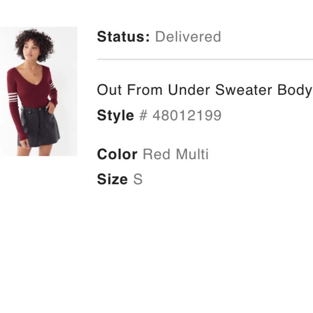 Urban Outfitters Bodysuit